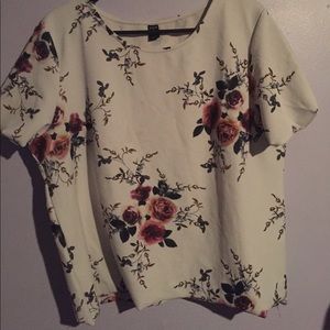 floral shirt (2XL)
